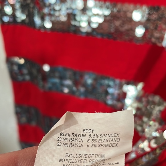 2b bebe Sequin Dressy Racerback Tank - Picture 5 of 5